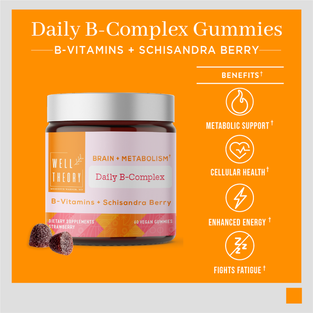 Daily B-Complex: Energy + Brain + Metabolism Support – The Healing Sole