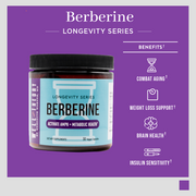 Berberine: General Health + Blood Sugar + Fight Belly Fat