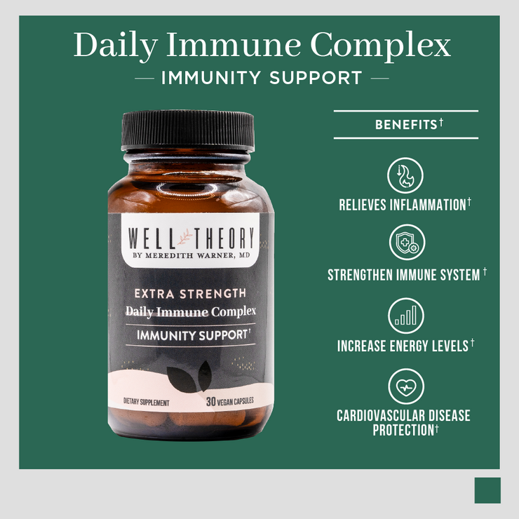 Daily Immune Complex: Elderberry, Zinc, D3, C, Quercetin