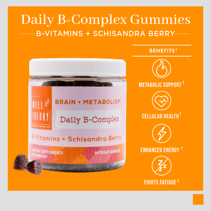 Daily B-Complex: Energy + Brain + Metabolism Support