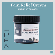 The Pain Relief + Recovery Cream  with PEA, Menthol, Turmeric & Rosehip - Extra Strength